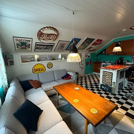 아파트 Eydehavnh Lofts Leilighet Flott Uteplass